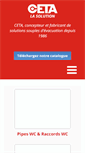 Mobile Screenshot of ceta-france.com